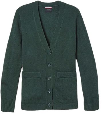 アクリル ウール 学校服 ニットカーディガン セーター ジャンパー 長袖